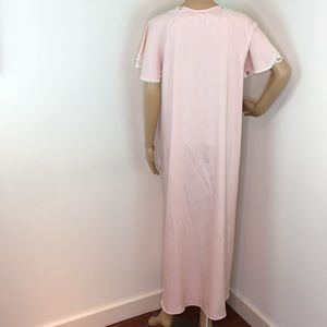 Natori Intimates & Sleepwear - VINTAGE NATORI Pink Long Gown Natori Intimates & Sleepwear - VINTAGE NATORI Pink Long Gown